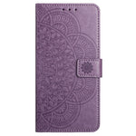 For Honor Magic7 Lite 5G / X9c 5G / X60 Pro 5G Leather Case with Card Slots Mandala Pattern Phone Cover Stand