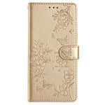 For Honor Magic7 Lite 5G / X9c 5G / X60 Pro 5G Wallet Phone Case Butterfly Floral Imprint Leather Flip Cover