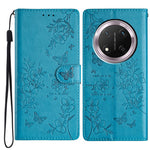 For Honor Magic7 Lite 5G / X9c 5G / X60 Pro 5G Wallet Phone Case Butterfly Floral Imprint Leather Flip Cover