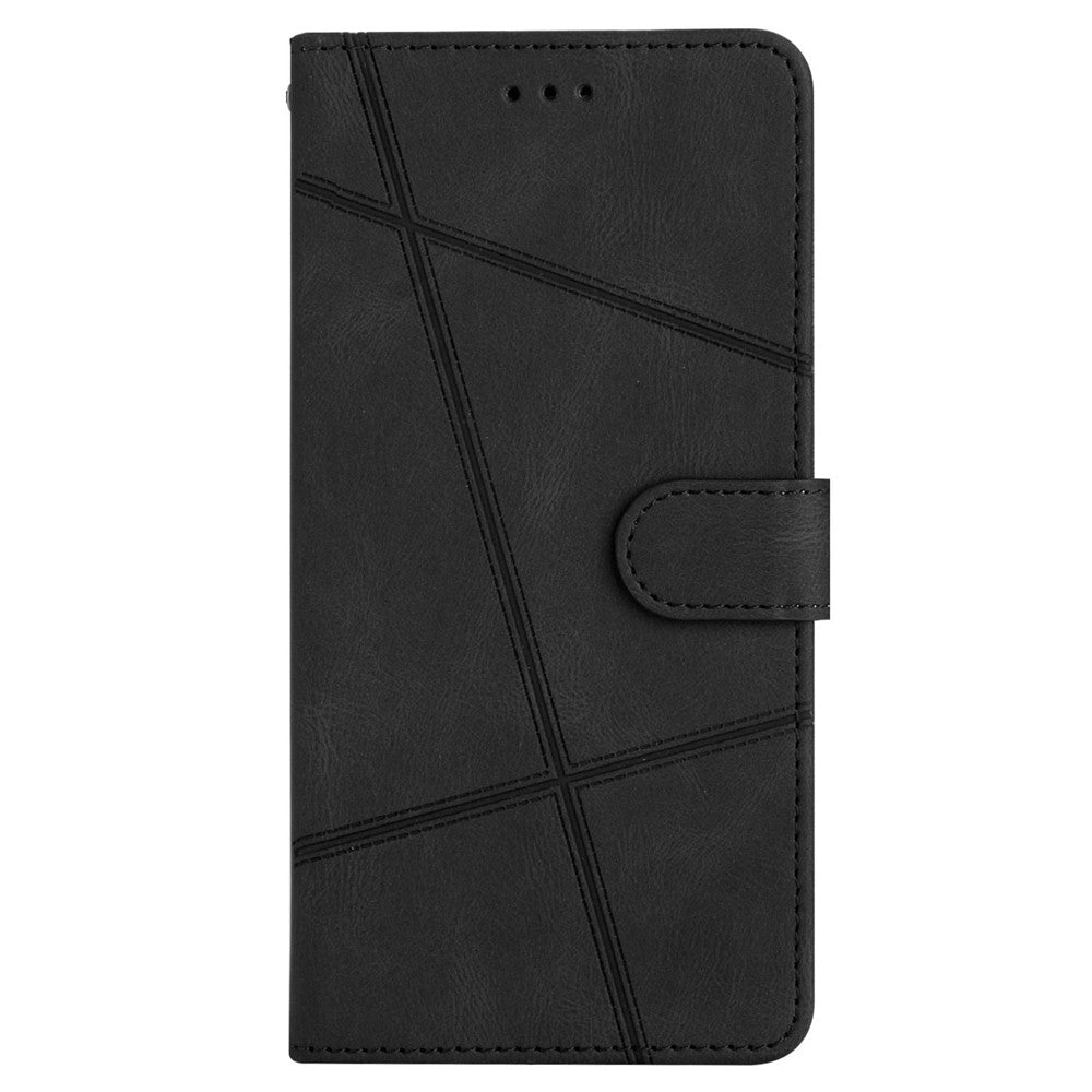 Samsung Galaxy A18 5G / A18 4G / A17 5G / A17 4G / A26 5G skal Crazy Horse textur PU-läder plånboksfodral med stativ