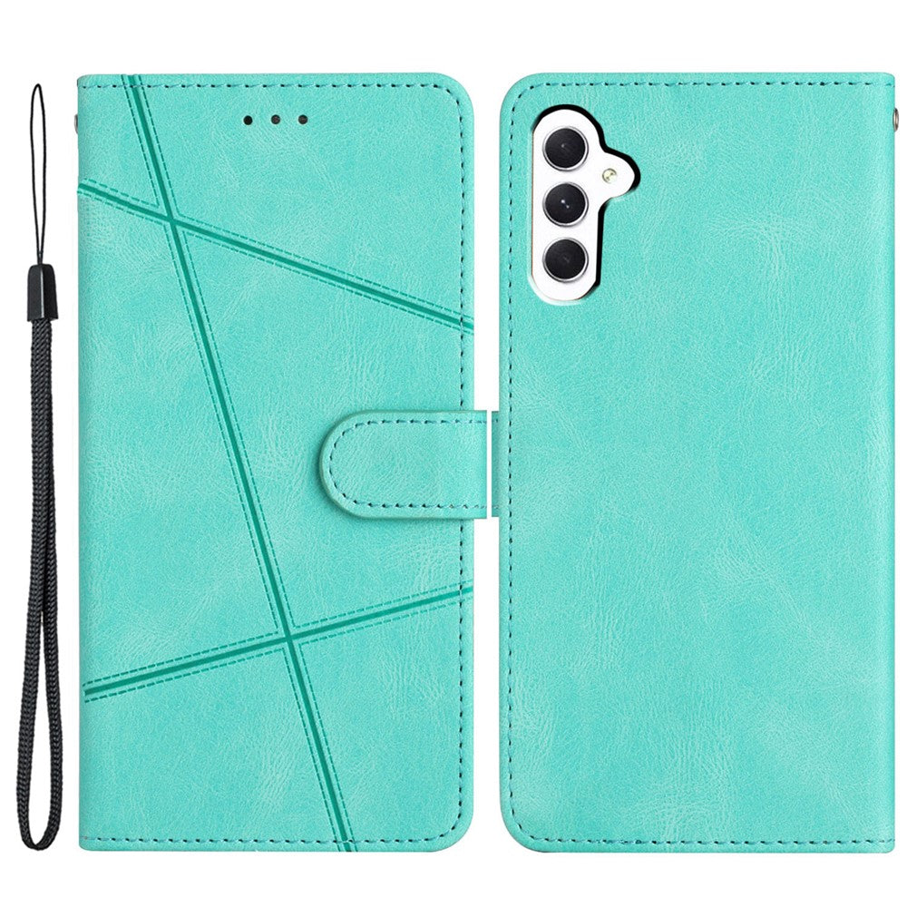 Samsung Galaxy A18 4G / A18 5G / A17 4G / A17 5G / A26 5G-etui med Crazy Horse-tekstur, PU-læder, pung og stativ
