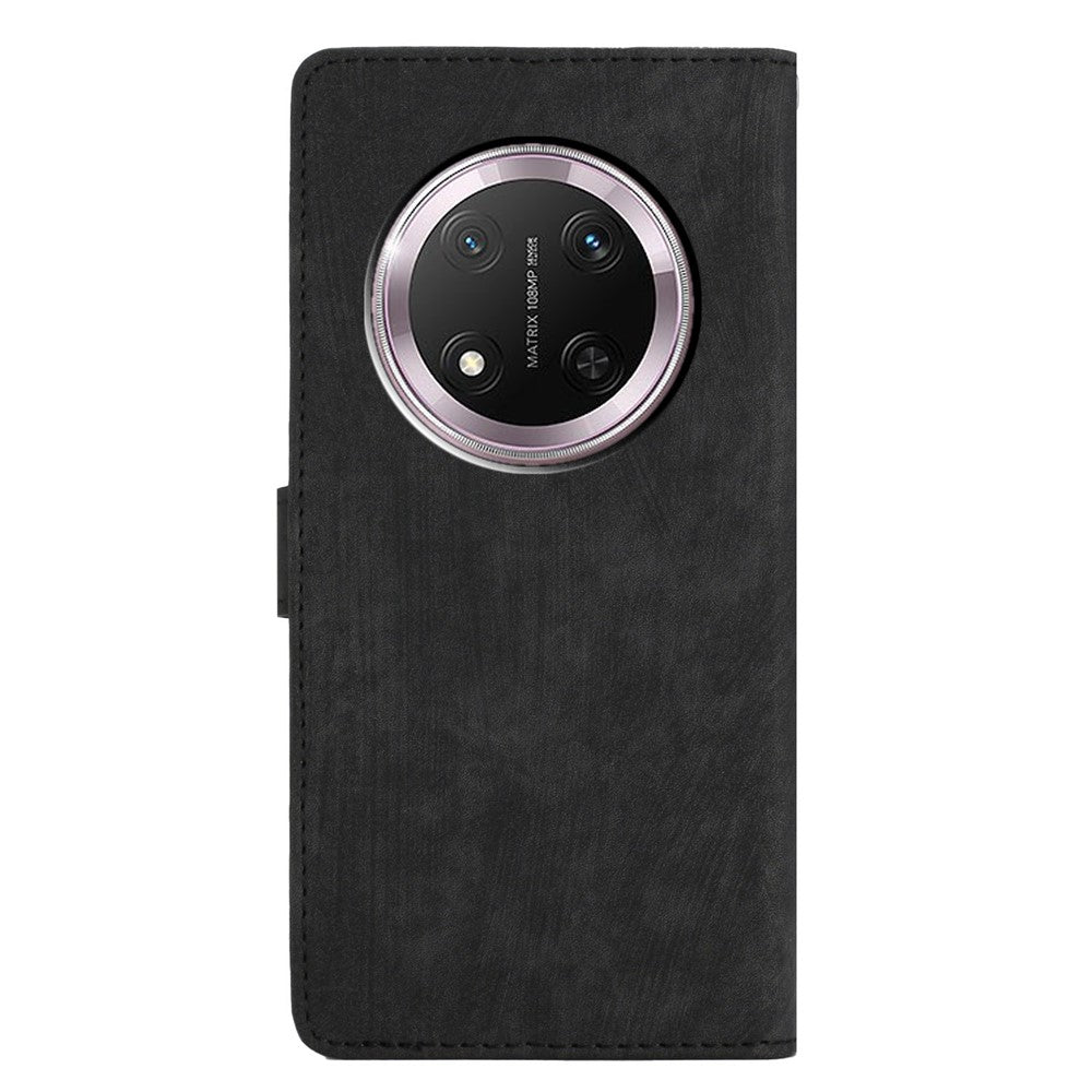 For Honor Magic7 Lite 5G / X9c 5G / X60 Pro 5G Case with Card Clots Skin-Touch PU Leather Phone Cover Stand