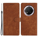 For Honor Magic7 Lite 5G / X9c 5G / X60 Pro 5G Case with Card Clots Skin-Touch PU Leather Phone Cover Stand