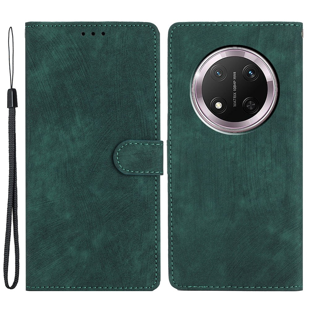 For Honor Magic7 Lite 5G / X9c 5G / X60 Pro 5G Case with Card Clots Skin-Touch PU Leather Phone Cover Stand