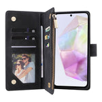 For Samsung Galaxy A26 5G Case Zipper Wallet Multiple Card Slots Leather Phone Cover
