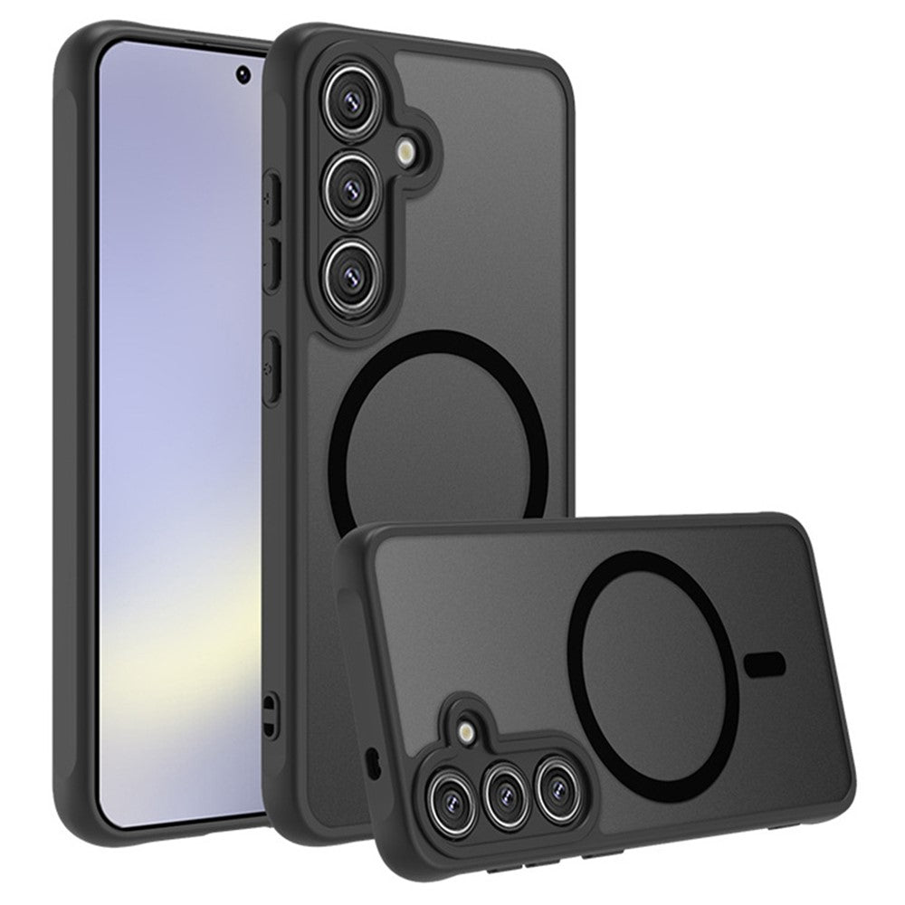 For Samsung Galaxy A26 5G Magnetic Case Skin-Touch PC + TPU Matte Back Cover