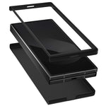 For Samsung Galaxy Z Fold Special Case Carbon Fiber Texture PU+PC Phone Cover