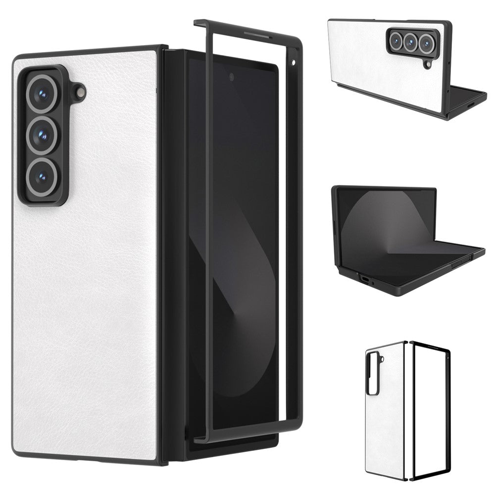 For Samsung Galaxy Z Fold Special Case Litchi Texture PU Leather+PC Phone Cover