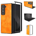 For Samsung Galaxy Z Fold Special Case Litchi Texture PU Leather+PC Phone Cover