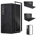 For Samsung Galaxy Z Fold Special Case Litchi Texture PU Leather+PC Phone Cover
