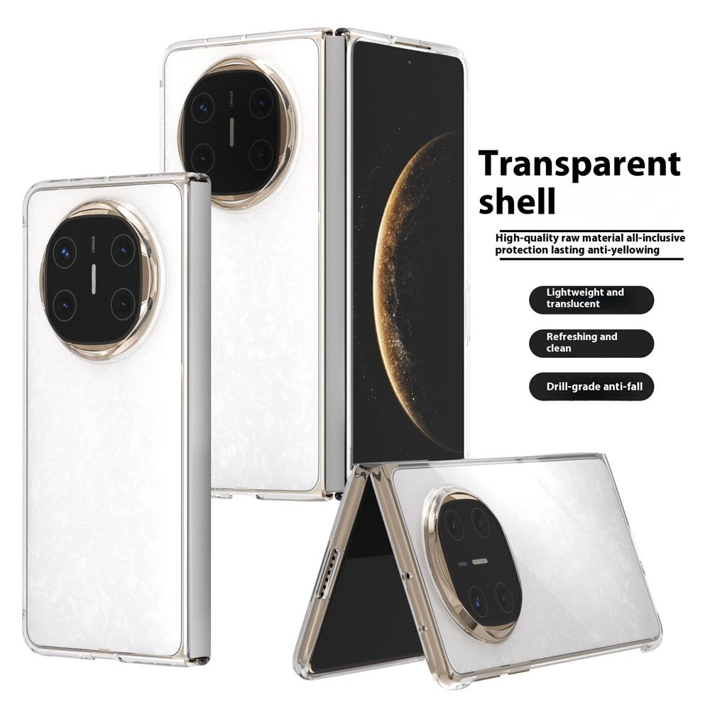 For Huawei Mate X6 Clear Case Anti-Drop Hard PC Phone Cover