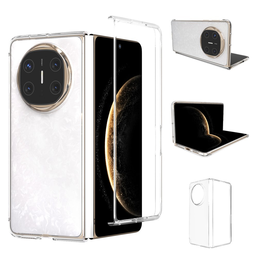 For Huawei Mate X6 Clear Case Anti-Drop Hard PC Phone Cover
