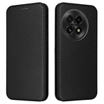 For OnePlus 13 Case Carbon Fiber Texture Drop-Proof PU Leather Phone Cover