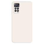 Mobile Phone Case for Xiaomi Redmi Note 11 Pro 4G (MediaTek) / Note 11 Pro 5G (Qualcomm), Microfiber Lining Soft TPU Rubberized Straight Edge Phone Back Cover