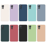 Mobile Phone Case for Xiaomi Redmi Note 11 Pro 4G (MediaTek) / Note 11 Pro 5G (Qualcomm), Microfiber Lining Soft TPU Rubberized Straight Edge Phone Back Cover