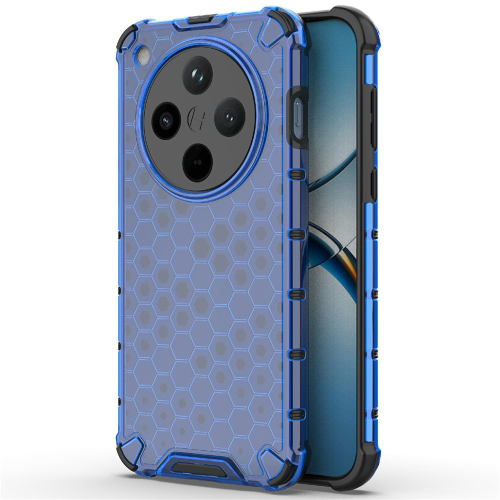 For Oppo Find X8 5G Case PC+TPU Phone Cover Honeycomb Shape