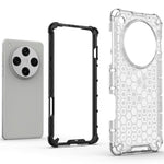 For Oppo Find X8 Pro 5G Case PC+TPU Phone Cover Honeycomb Shape