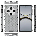 For Oppo Find X8 Pro 5G Case PC+TPU Phone Cover Honeycomb Shape