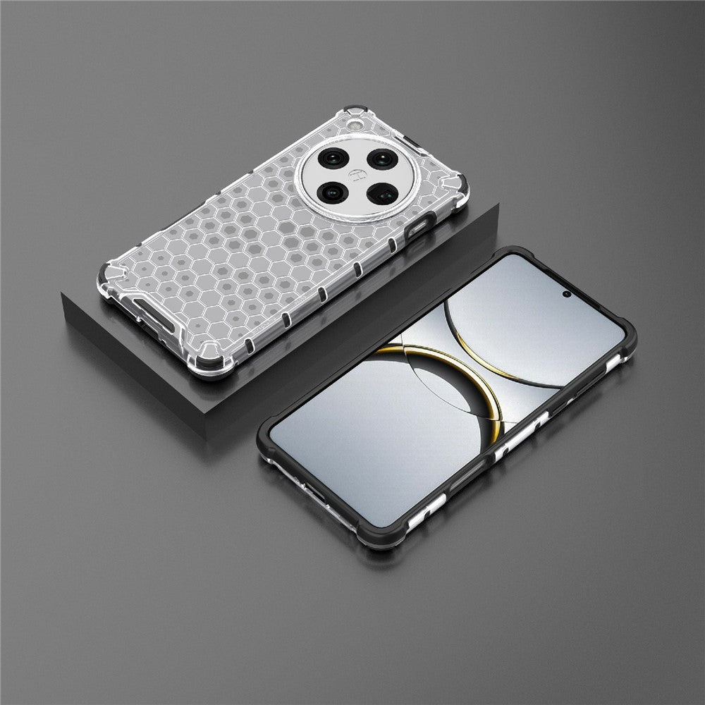 For Oppo Find X8 Pro 5G Case PC+TPU Phone Cover Honeycomb Shape