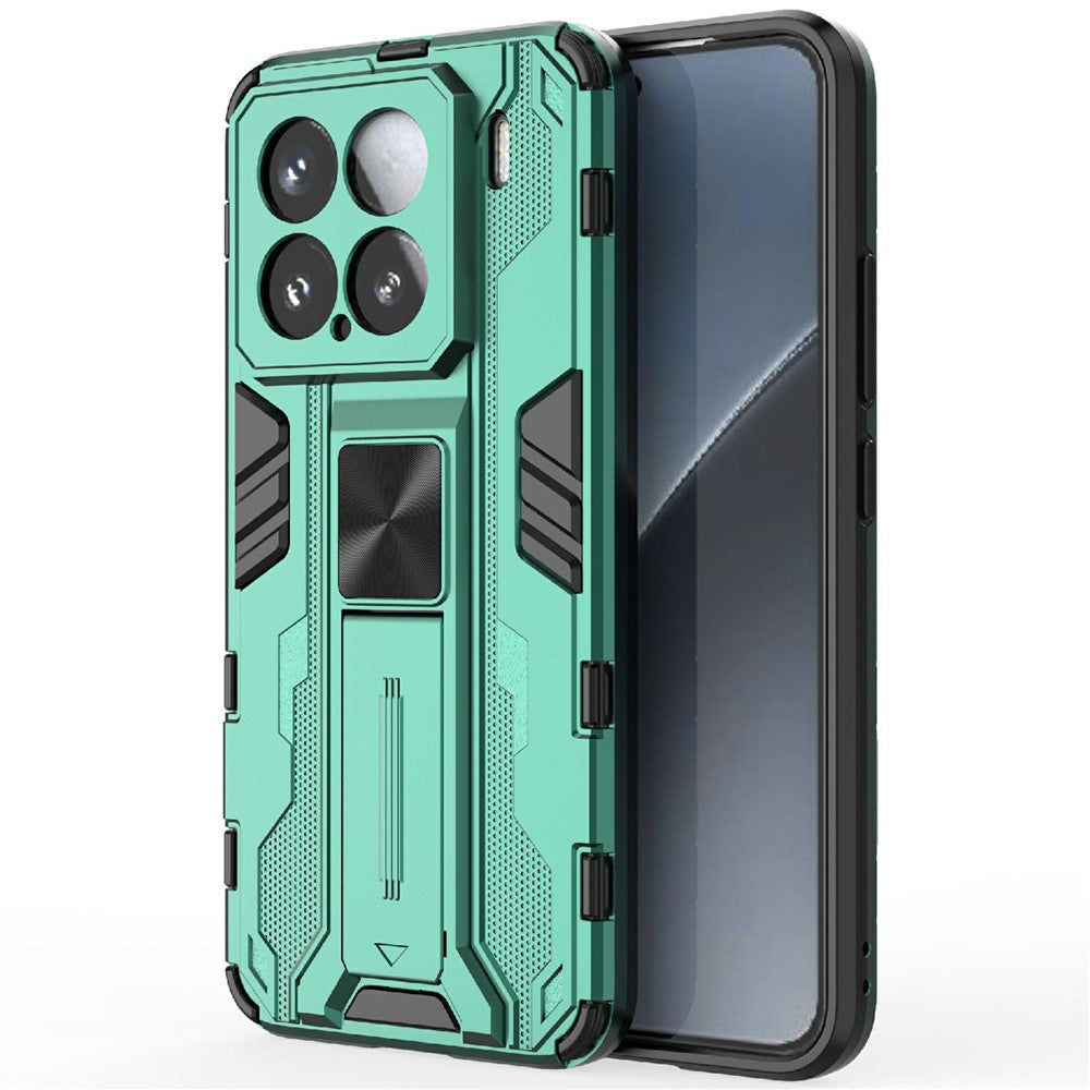 For Xiaomi 15 Case PC + TPU Shockproof Phone Cover with Kickstand