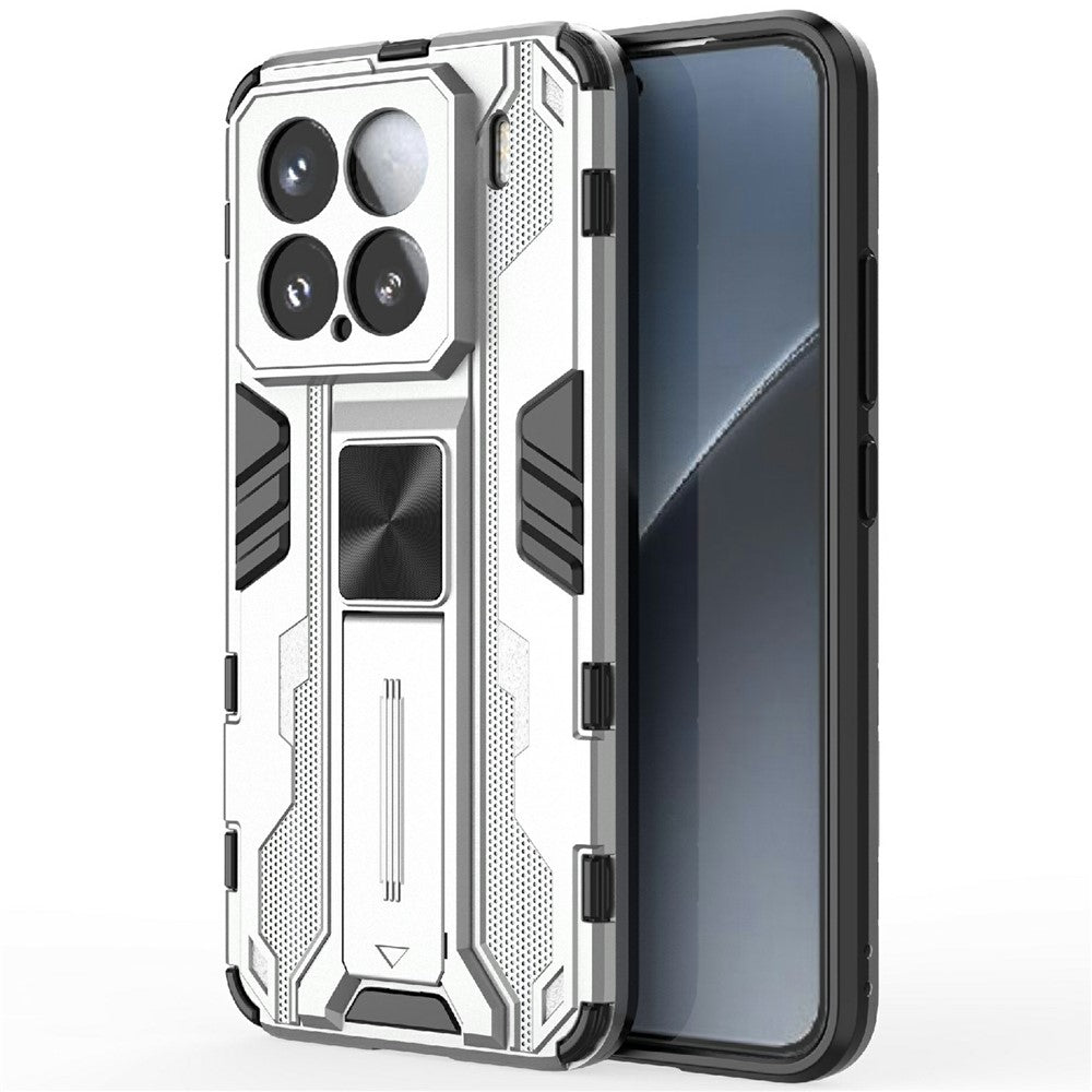 For Xiaomi 15 Case PC + TPU Shockproof Phone Cover with Kickstand