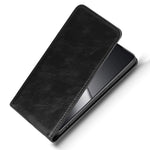 For Xiaomi 14T Case with Card Slot Magnetic Vertical Flip Leather Phone Cover