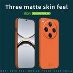 MOFI För Oppo Find X8 5G JK Qin-serien Skin-Touch Matt mobilskal Akryl+TPU Stötsäkert Skydd