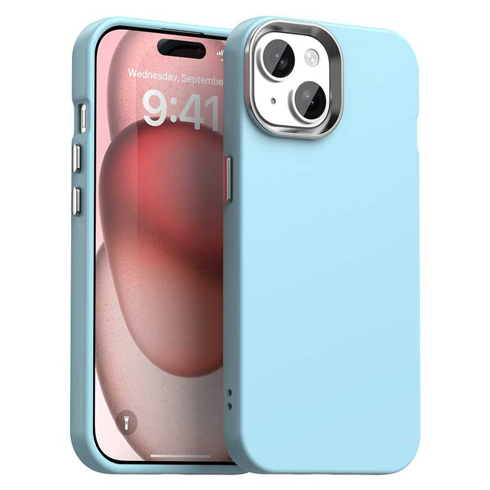 For iPhone 15 Plus / 14 Plus Case TPU + TPE Anti Drop Protection Phone Cover