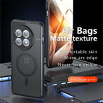 For OnePlus 13 Magnetic Case TPU+PC Matte Phone Cover