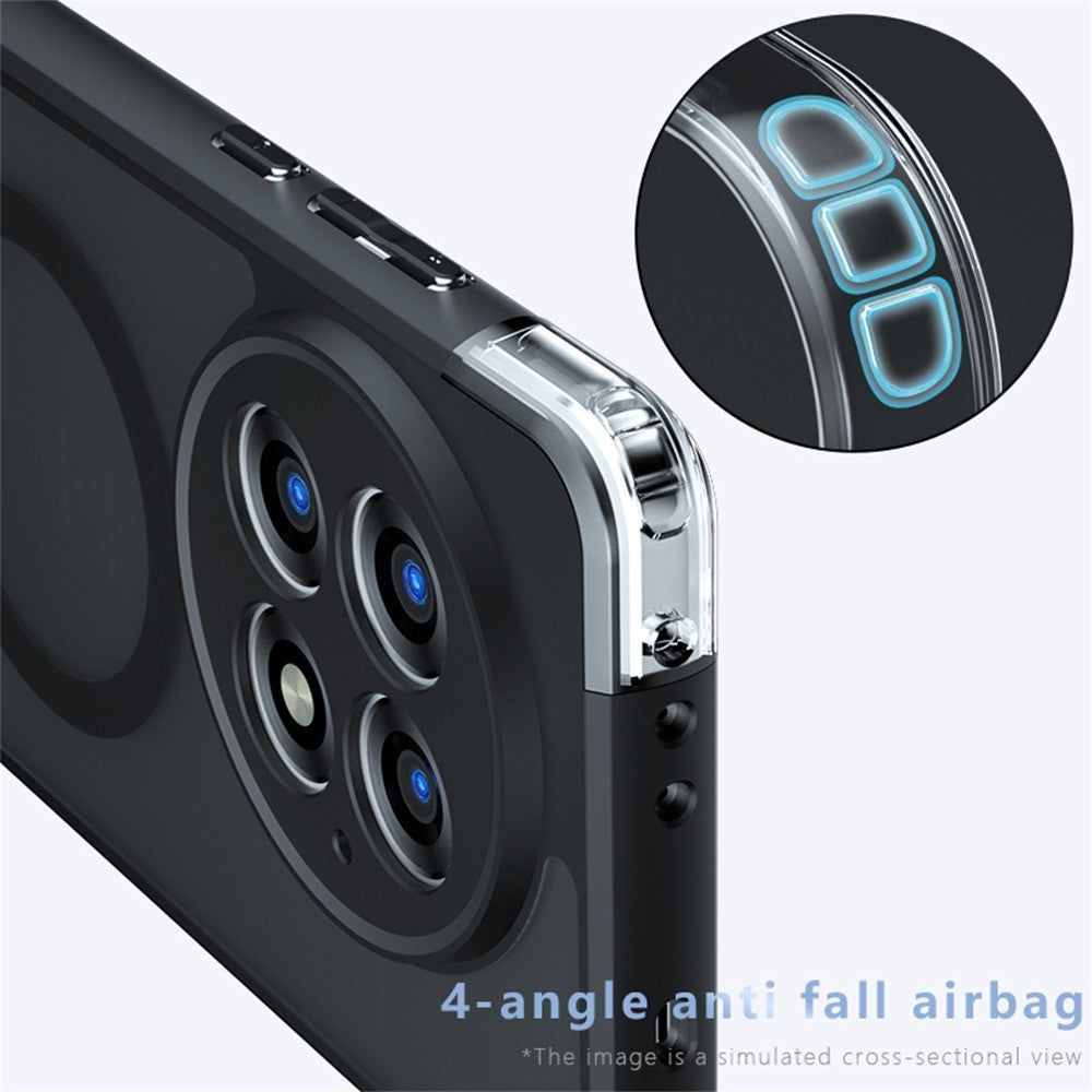 For OnePlus 13 Magnetic Case TPU+PC Matte Phone Cover