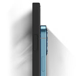 For Oppo Reno8 5G (Global Version) Microfiber Lining Design Rubberized TPU Phone Back Case Straight Edge Drop-proof Anti-scratch Cover