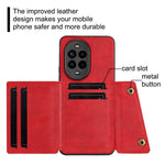 For Huawei nova 13 Pro 5G Case with Card Slots Kickstand Leather + TPU Phone Cover