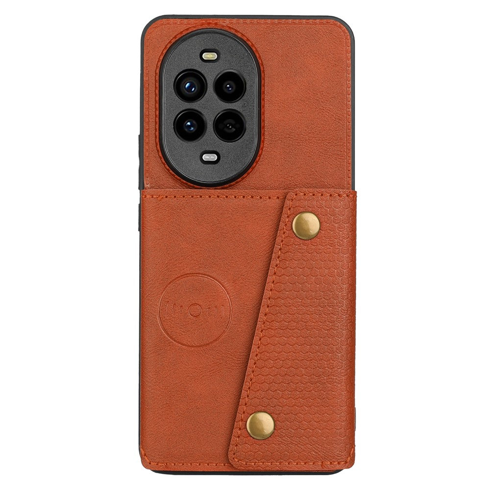 For Huawei nova 13 Pro 5G Case with Card Slots Kickstand Leather + TPU Phone Cover