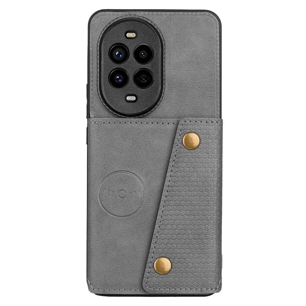 For Huawei nova 13 Pro 5G Case with Card Slots Kickstand Leather + TPU Phone Cover