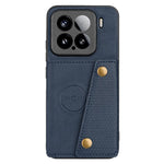 For Xiaomi 15 Case with Card Slots Kickstand Leather + TPU Phone Cover