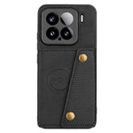 For Xiaomi 15 Case with Card Slots Kickstand Leather + TPU Phone Cover