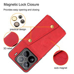 For Xiaomi 15 Pro Case with Card Slots Kickstand Leather + TPU Phone Cover
