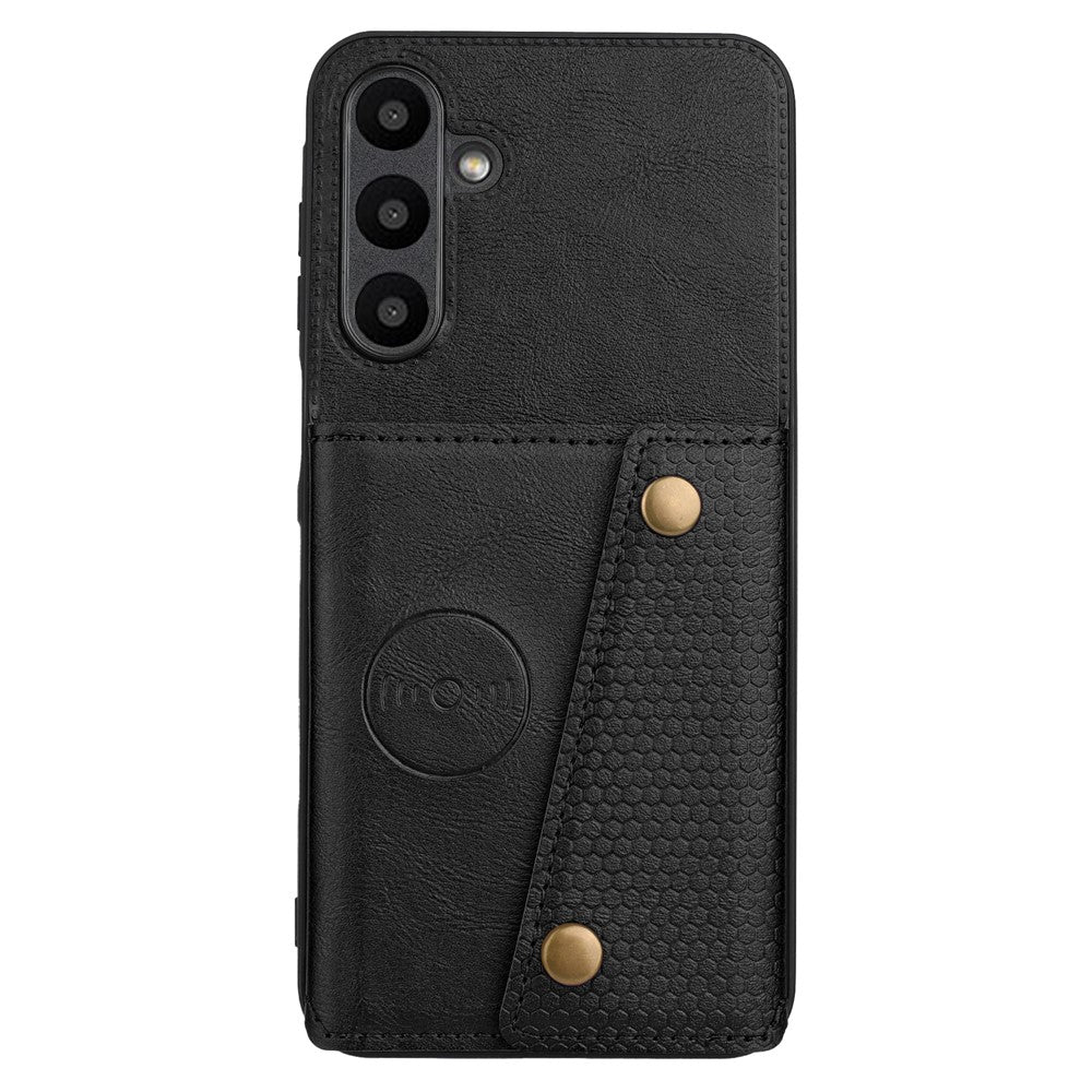 Til Samsung Galaxy A26 5G Etui med Kortlommer og Stander i Læder + TPU Telefoncover