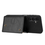 Til Samsung Galaxy A26 5G Etui med Kortlommer og Stander i Læder + TPU Telefoncover
