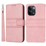 For Oppo Reno13 5G (Global) Case Wallet Skin-Touch Leather Imprinted Phone Cover