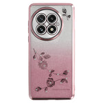 KADEM For OnePlus 13 Case Flower TPU Flexible Gradient Phone Cover