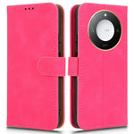 For Honor X60 5G Leather Case Skin-Feel Anti-Drop Wallet Flip Phone Cover