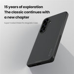 NILLKIN Frosted Shield Pro For Samsung Galaxy S25 Case Matte PC+TPU Phone Cover