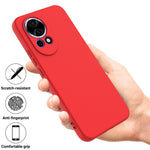 Huawei Nova 13 5G Skal Flytande Silikon mobil Baksida med Handrem