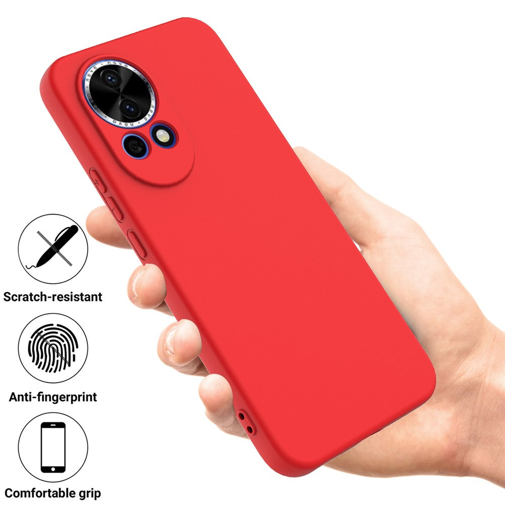 Huawei Nova 13 5G Skal Flytande Silikon mobil Baksida med Handrem