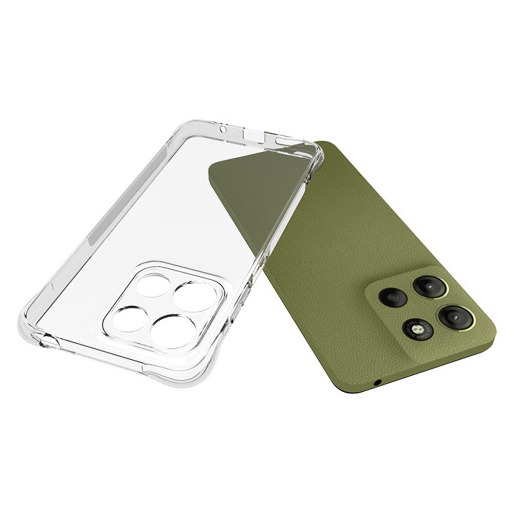 Motorola Moto G17 Power 4G / G17 4G / G15 4G / G15 Power 4G TPU-mobilskal Halkfritt transparent mobilmobilfodral