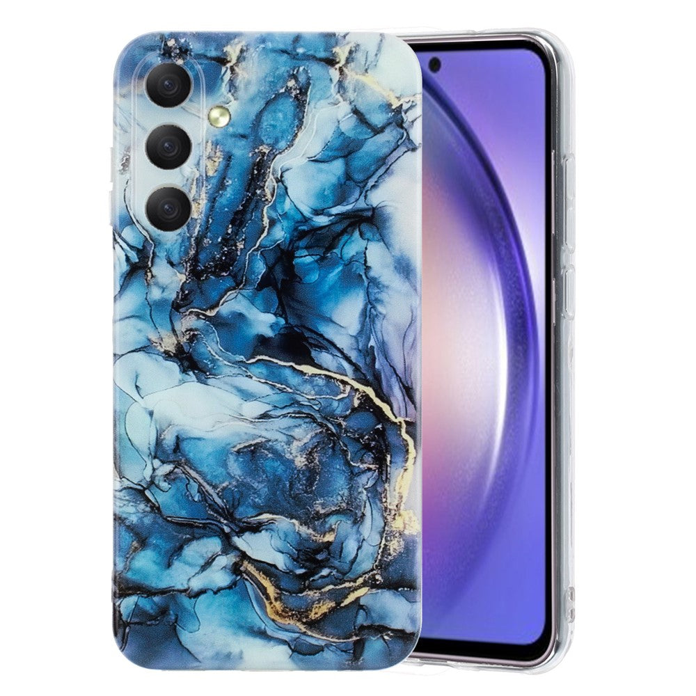 Samsung Galaxy A18 5G / A18 4G / A17 5G / A17 4G / A26 5G skal flexibelt TPU marmormönster mobilskal