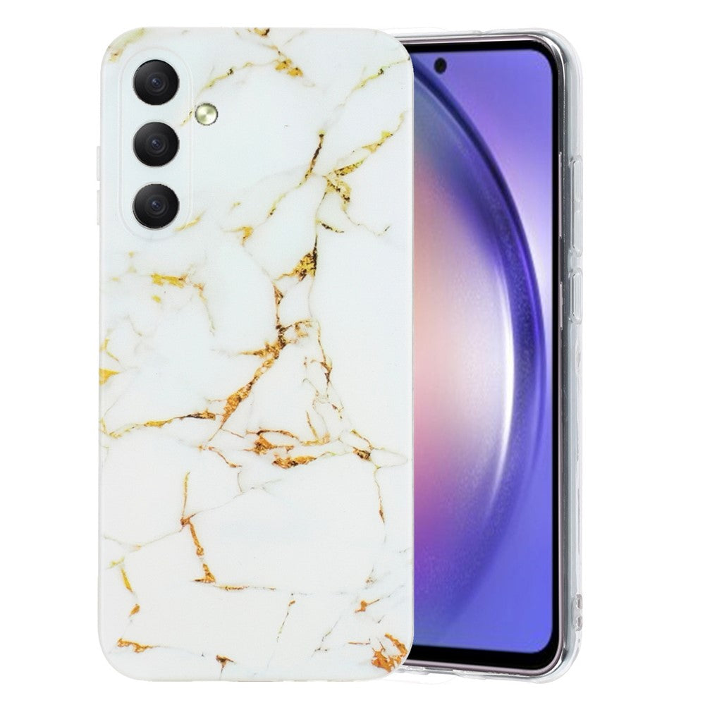 Samsung Galaxy A18 5G / A18 4G / A17 5G / A17 4G / A26 5G skal flexibelt TPU marmormönster mobilskal