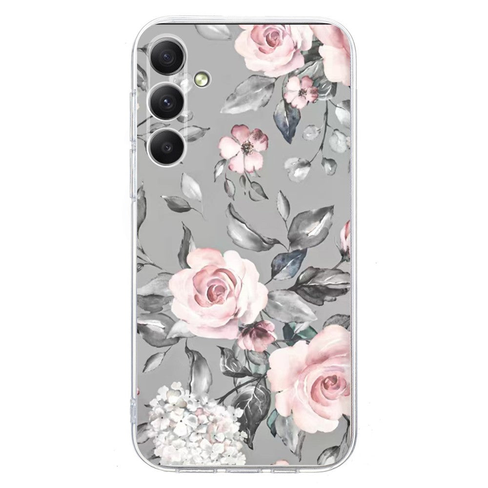 Samsung Galaxy A18 5G / A18 4G / A17 5G / A17 4G / A26 5G skal mönstertryck stötsäkert mjukt TPU mobilskal