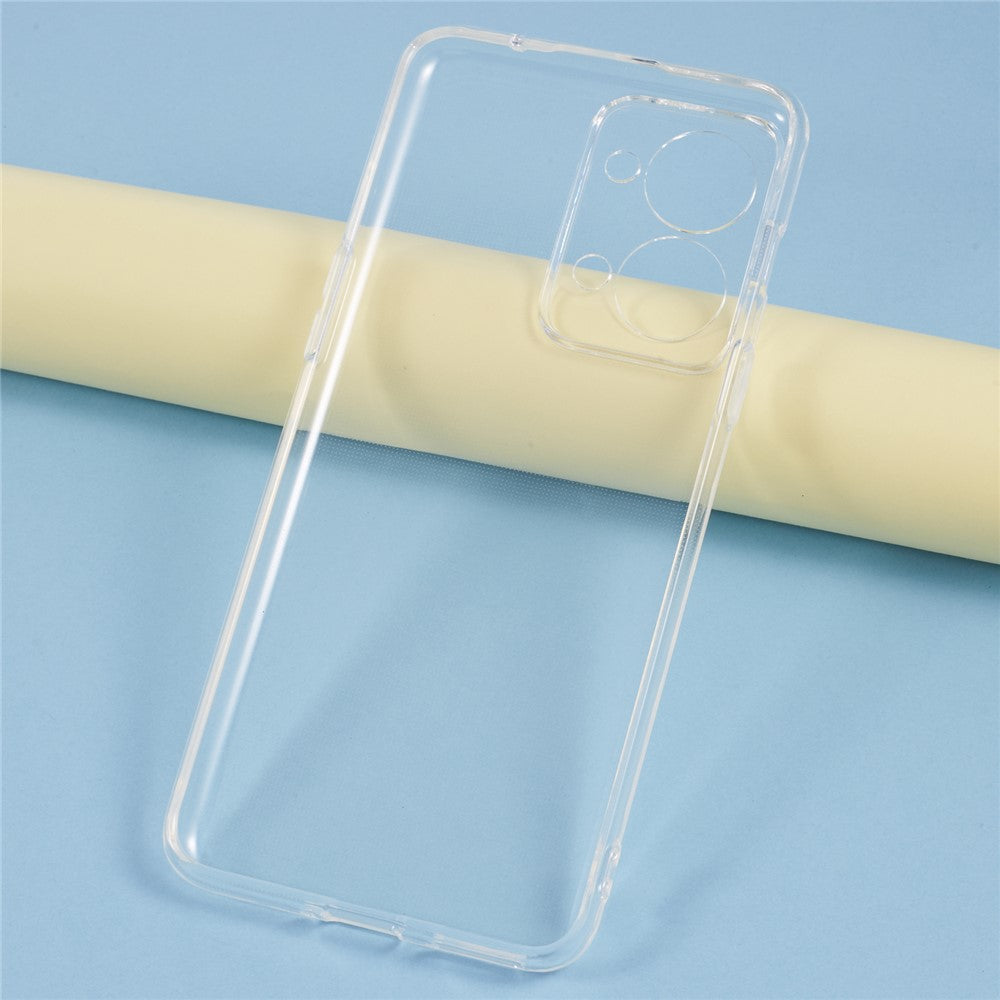 For OnePlus Nord 2T 5G Case Watermark-Free 2.0mm Clear Phone TPU Cover